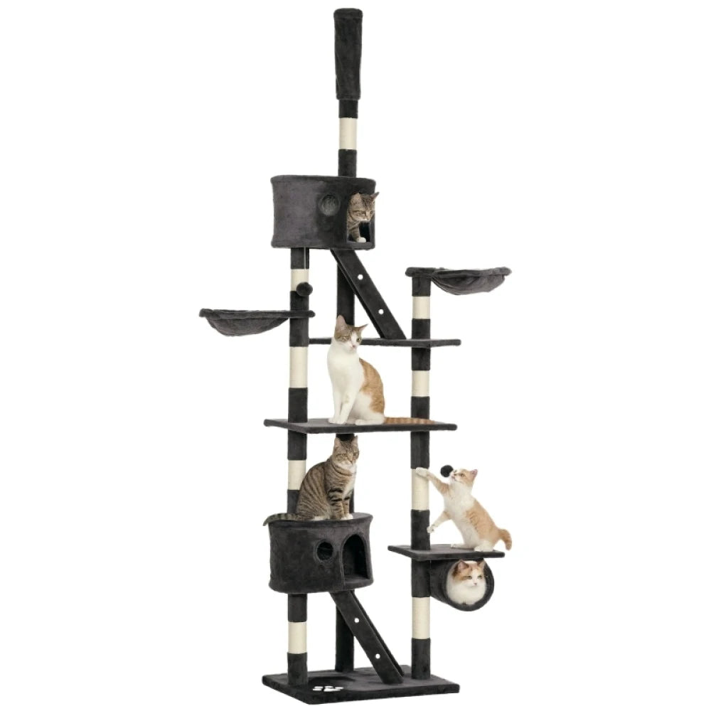 Arbre a chat XXXL (240cm) noir