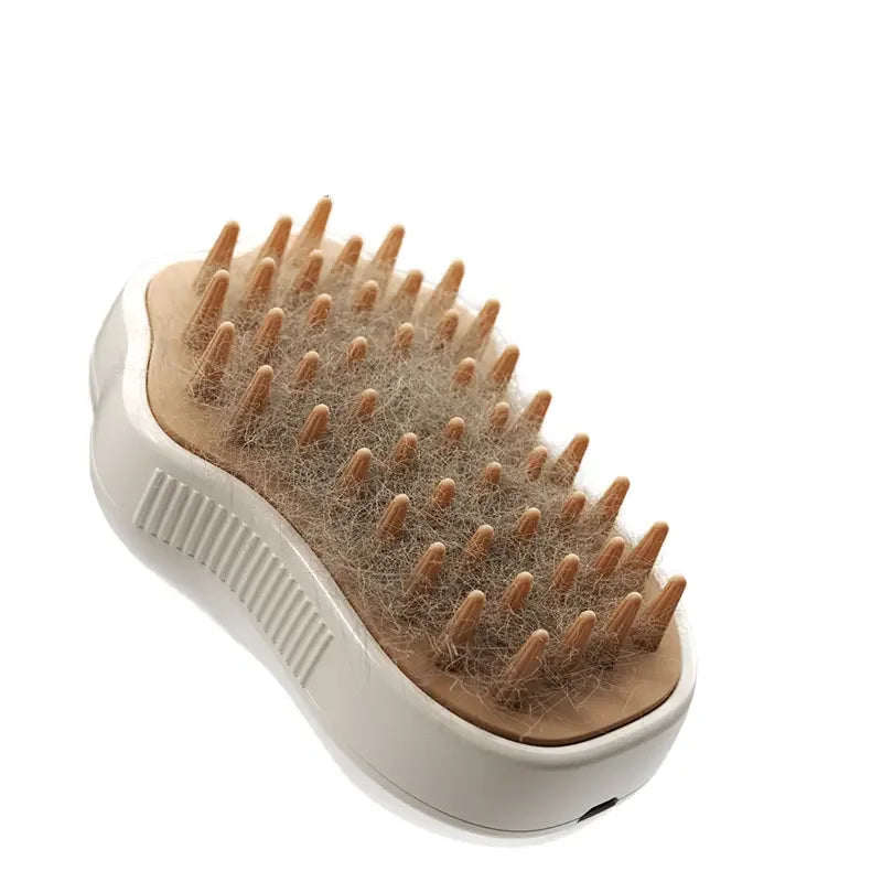 Brosse a vapeur pour chat