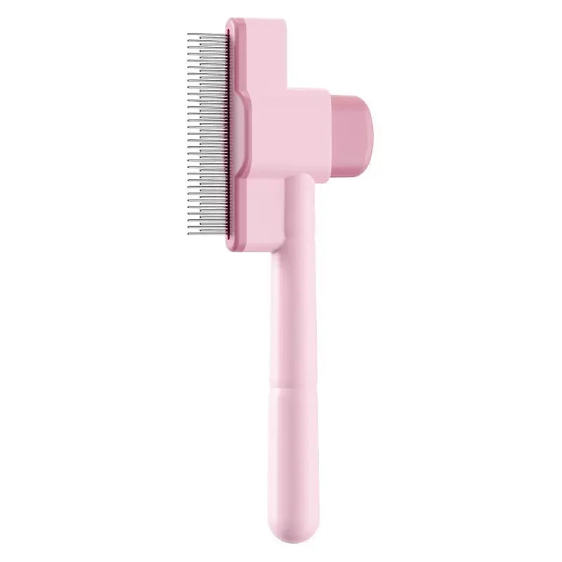 Brosse pour chat pratique couleur rose ou bleu