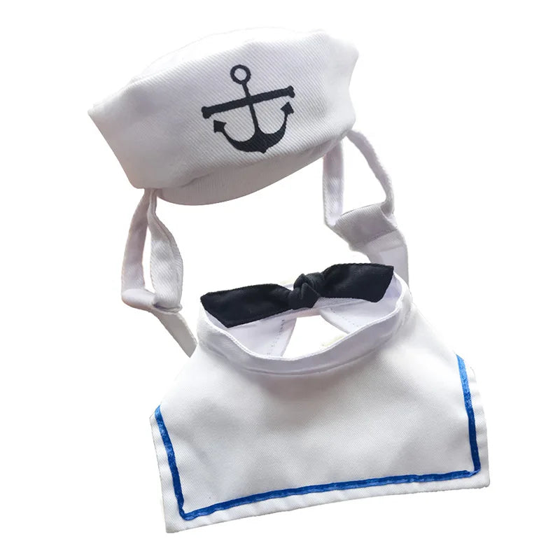 Costume de marin pour chat