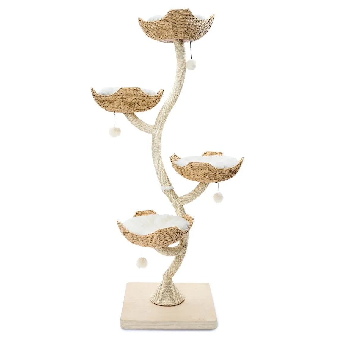 Grand arbre a chat design branche luxueux boisé