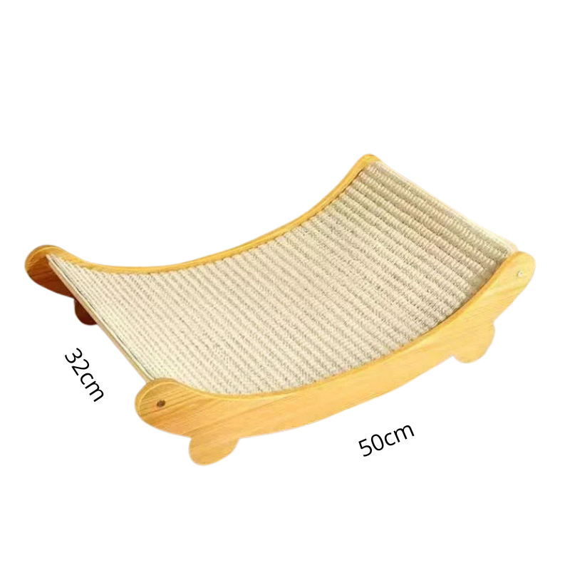 Griffoir 2 en 1  pour chat (lit/griffoir)