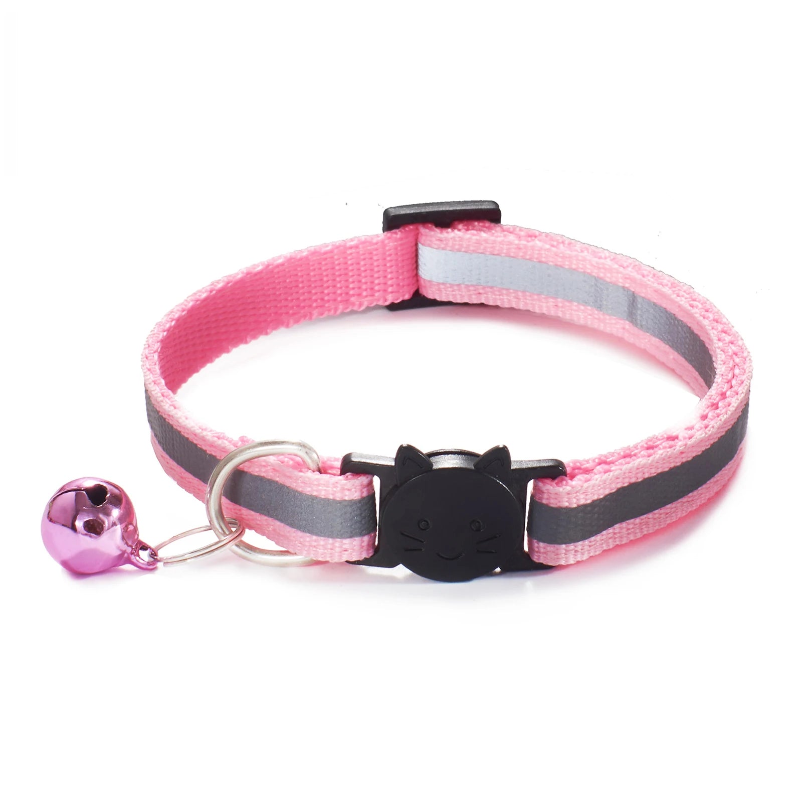 Collier réfléchissant avec clochette pour chat
