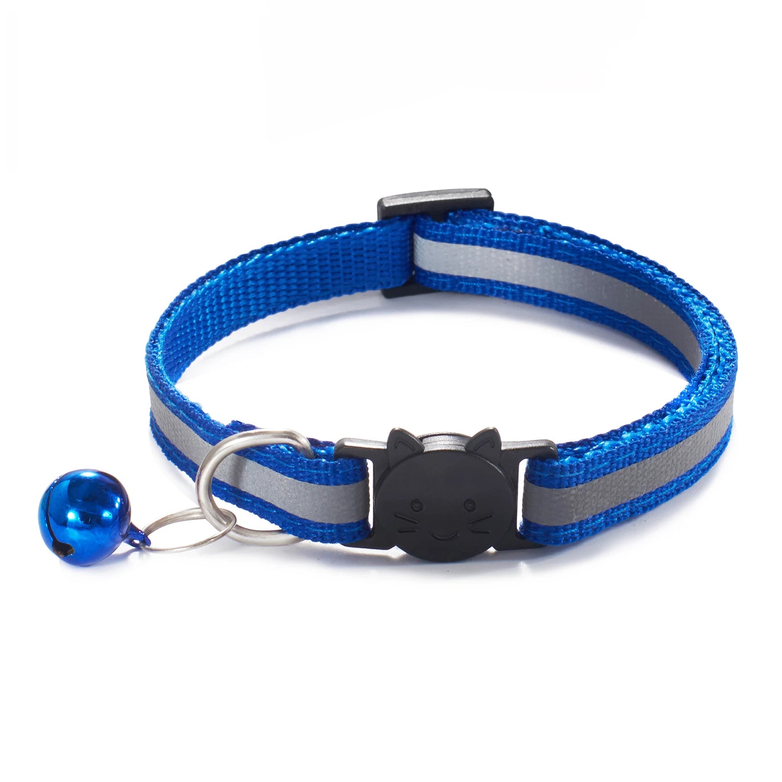 Collier réfléchissant avec clochette pour chat