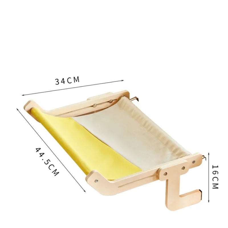 Hamac mural a motif pour chat 34*44cm