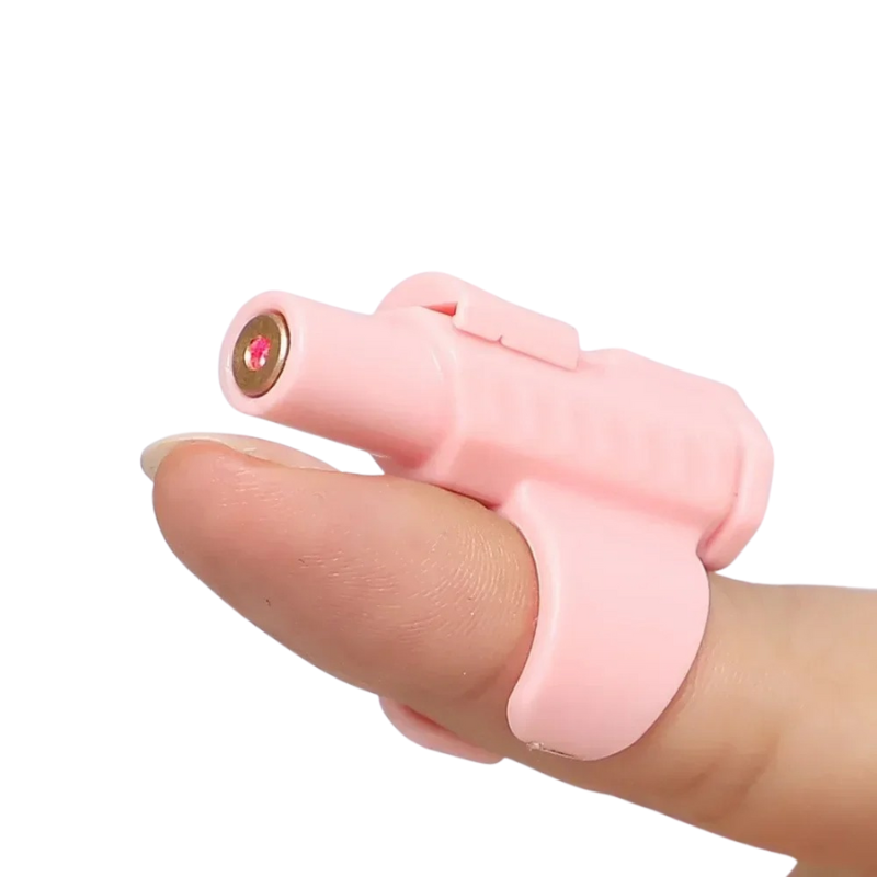Petit laser a mettre au doigt pour chat