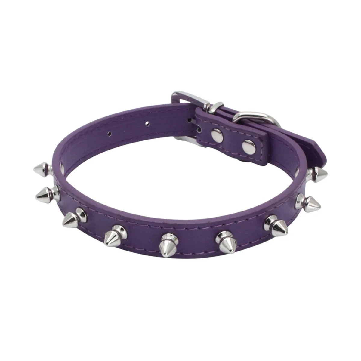 Collier a pointes rock pour chat