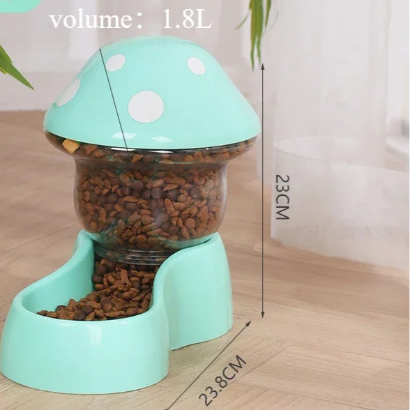 Cat food and water dispenser 