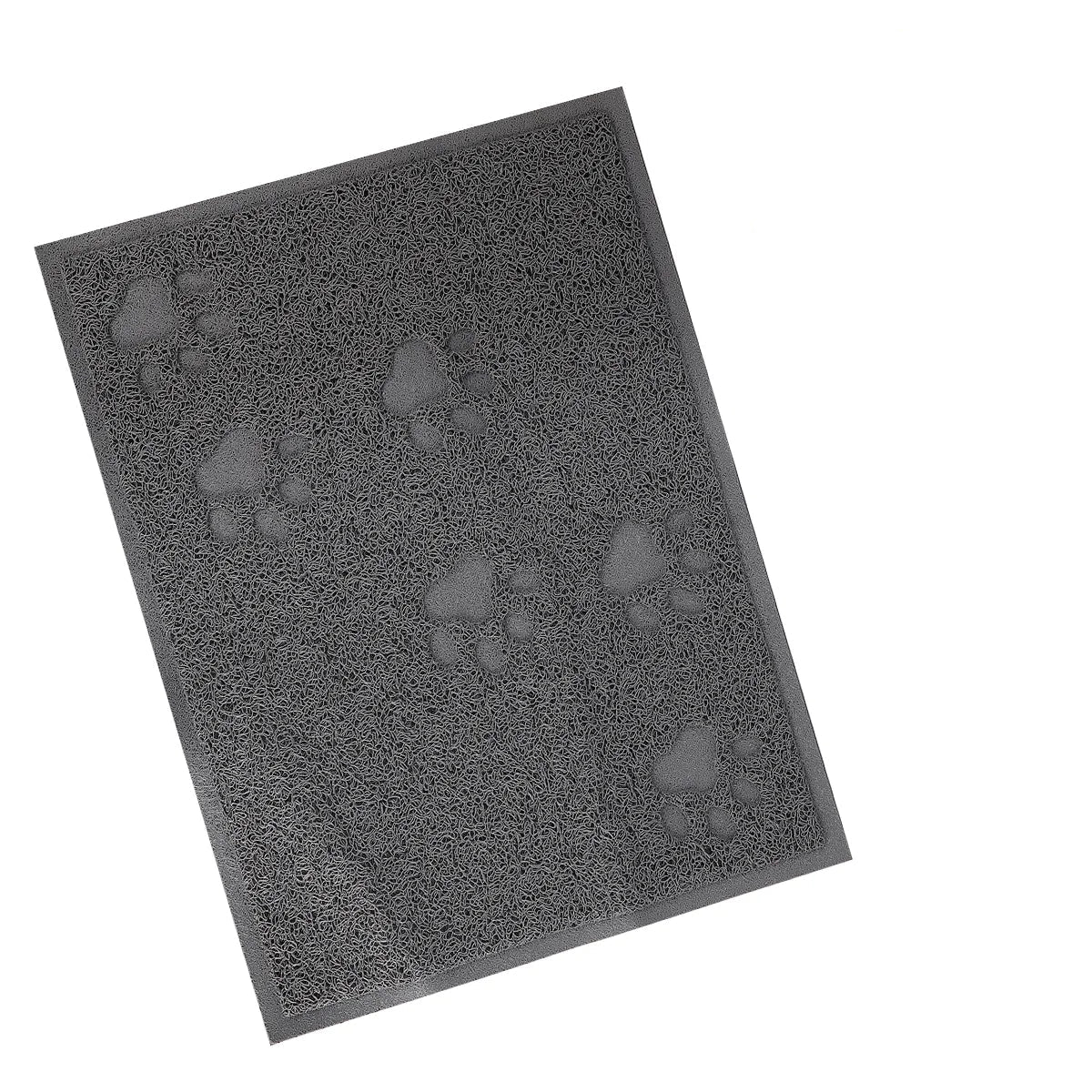 Tapis a litière pour chat avec petit design patte de chat