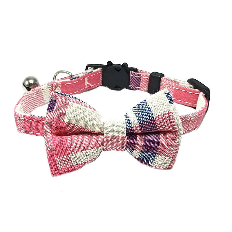 Collier en forme de noeud pour chat