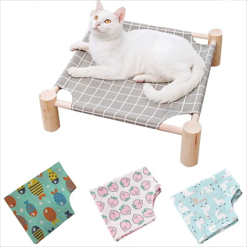 Hamac de couchage à pied solide pour chat