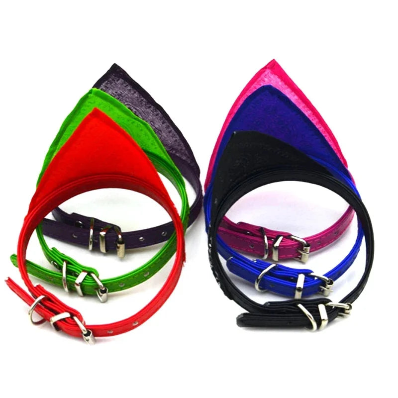 Bandana coloré  ajustable pour chat