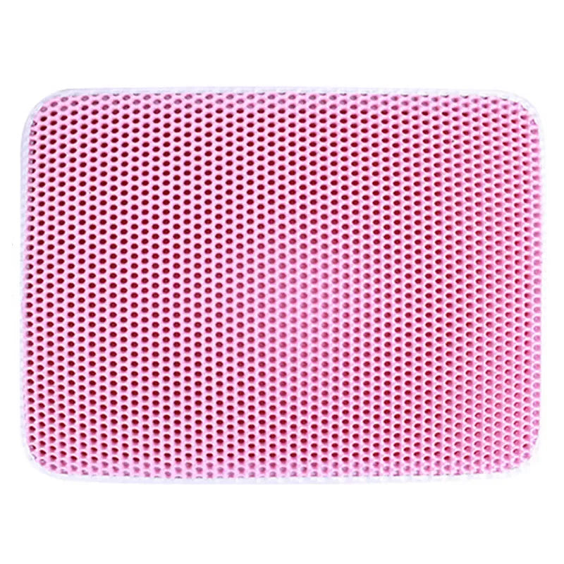 Tapis a litière coloré  pour chat waterproof