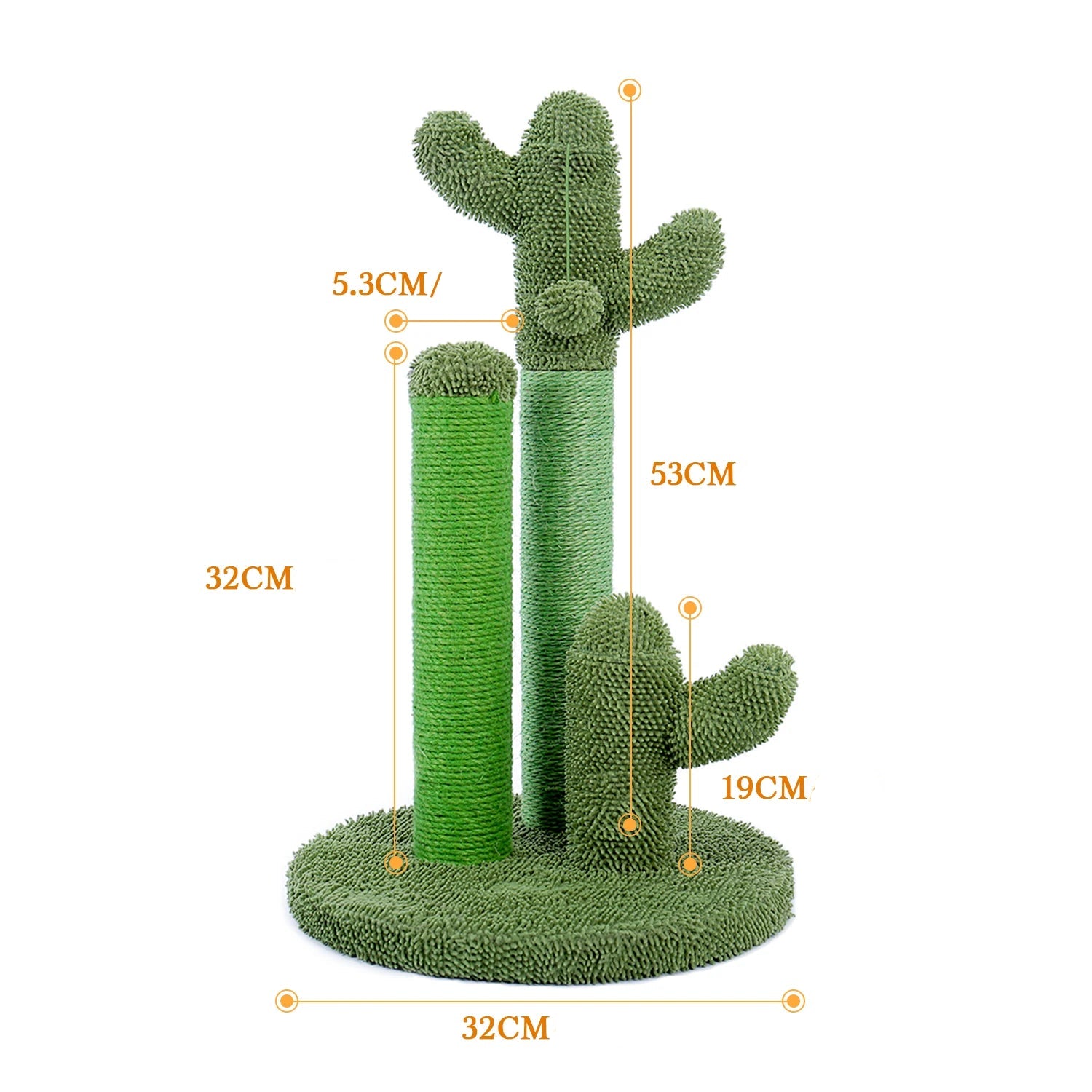 Griffoir pour chat design cactus