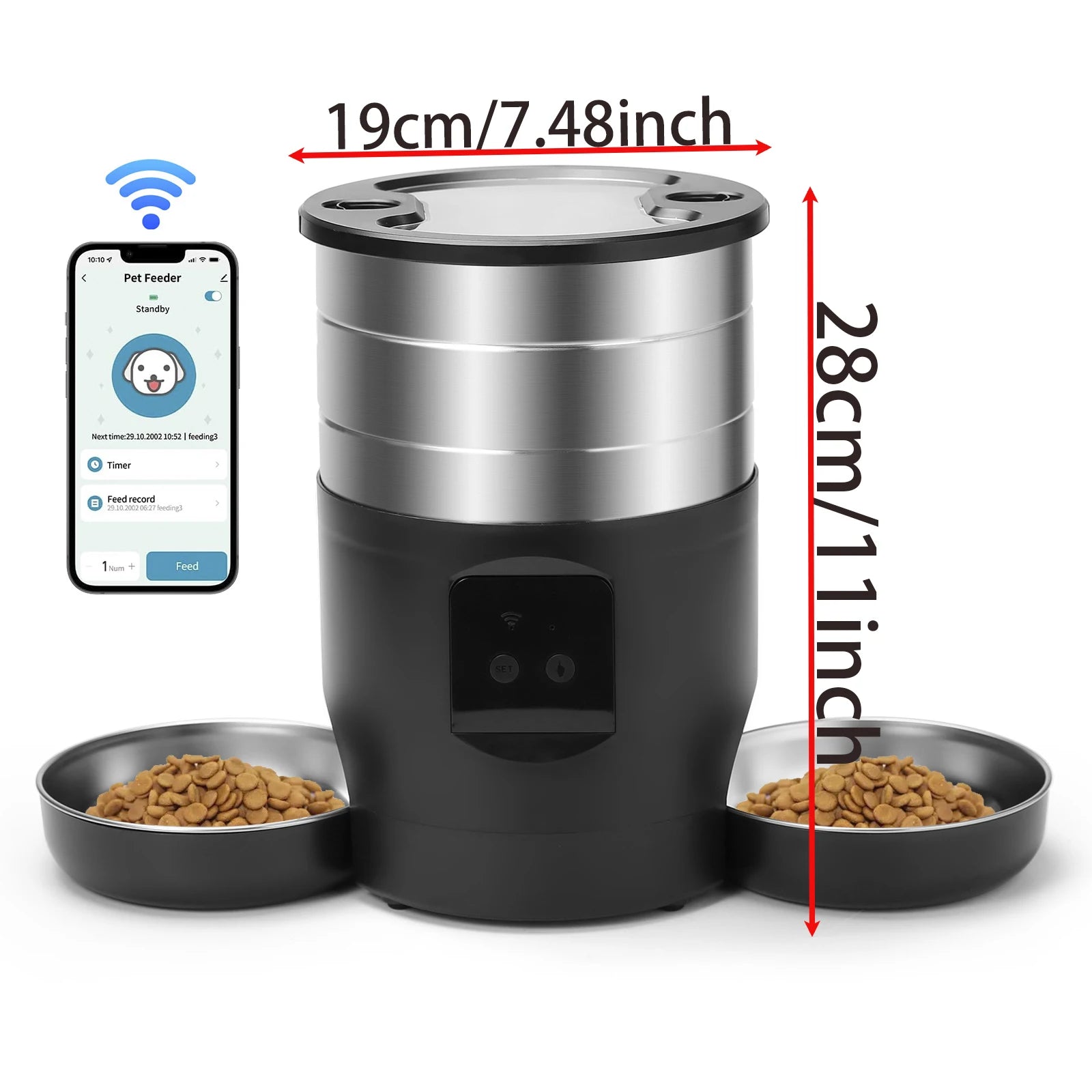 Distributeur a croquettes automatique