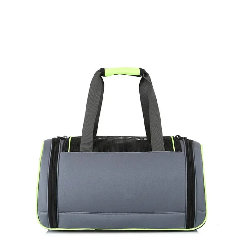 sac de transport pour chat pratique avec bulle