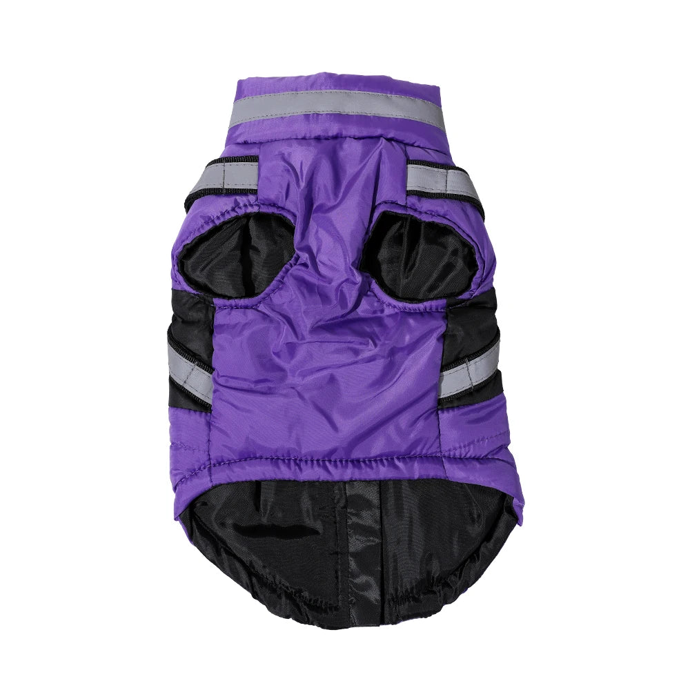 Manteau a Zip violet,rose ou bleu  pour chat