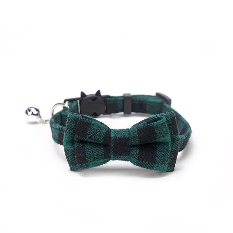 Collier en forme de noeud pour chat