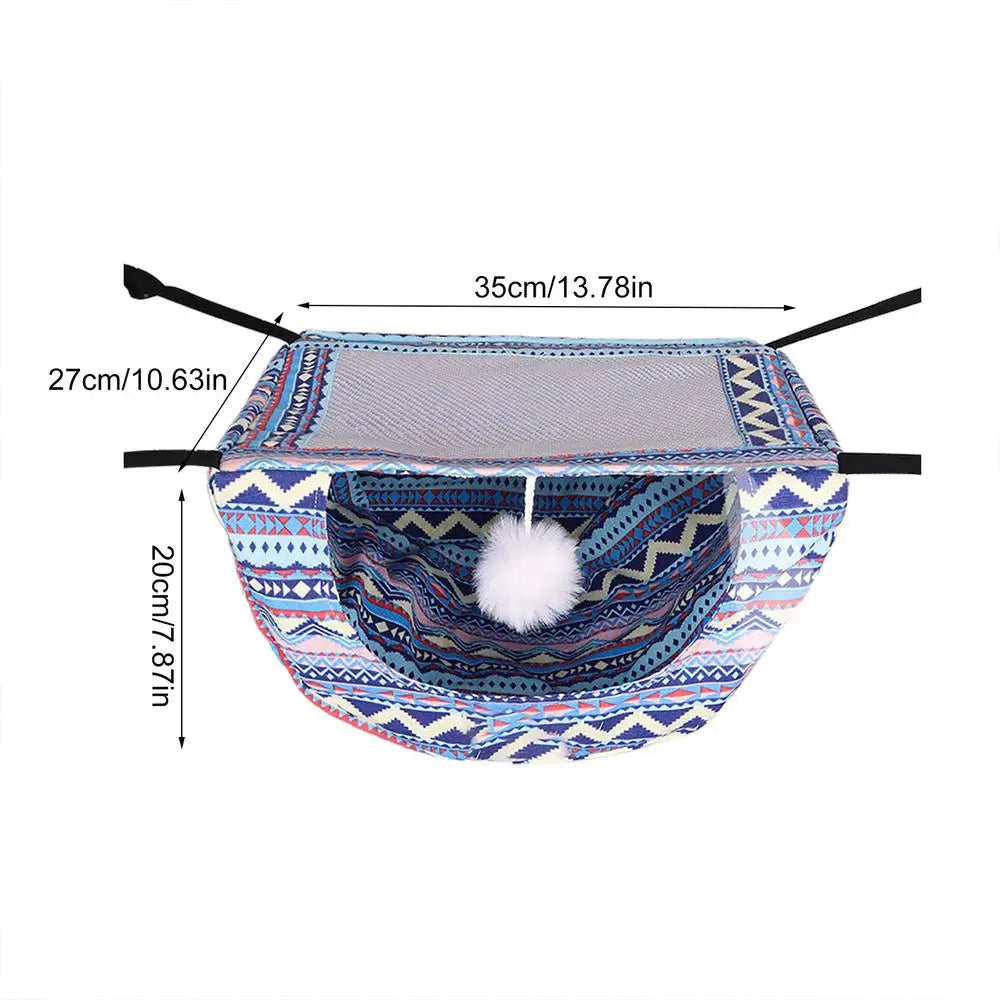 Hamac d'intérieur/extérieur a motif pour chat