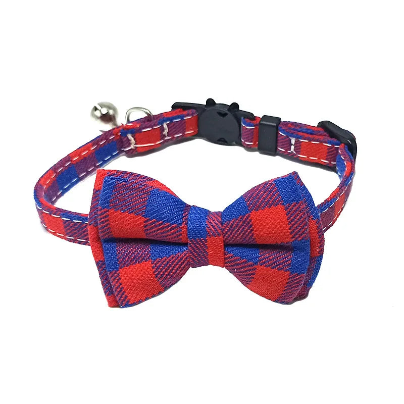 Collier en forme de noeud pour chat
