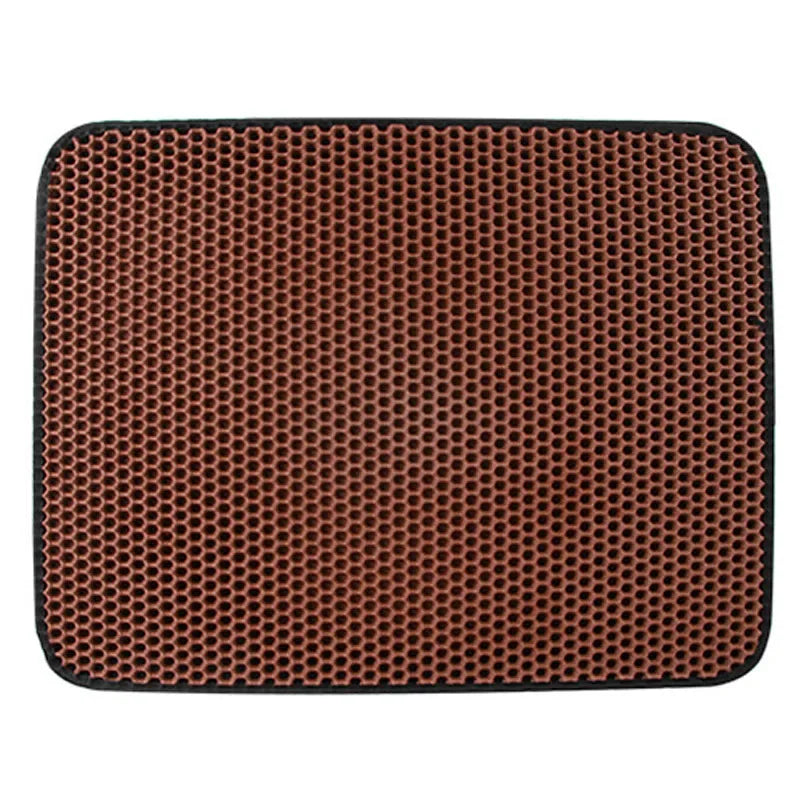 Tapis a litière coloré  pour chat waterproof