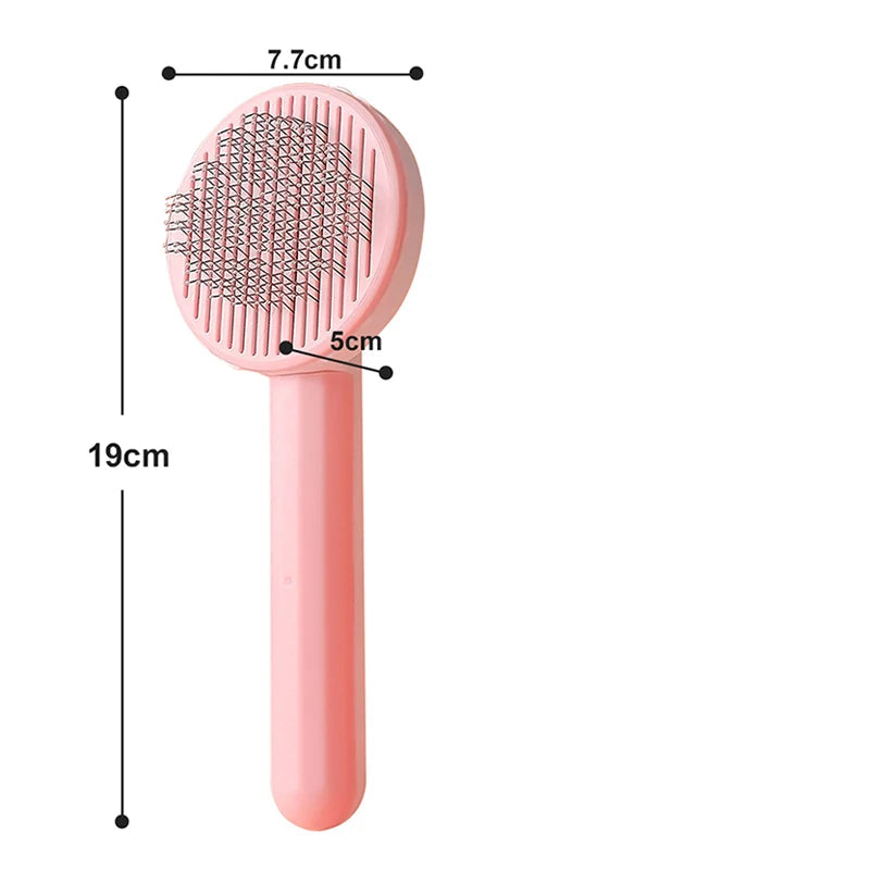 Brosse/peigne coloré pour chat