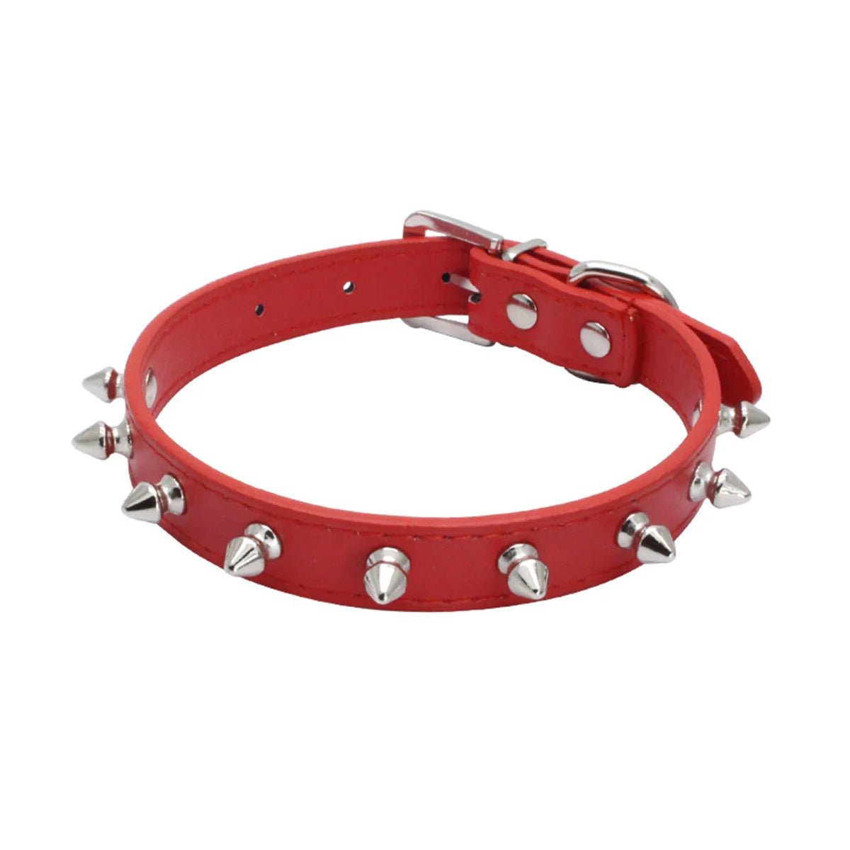 Collier a pointes rock pour chat