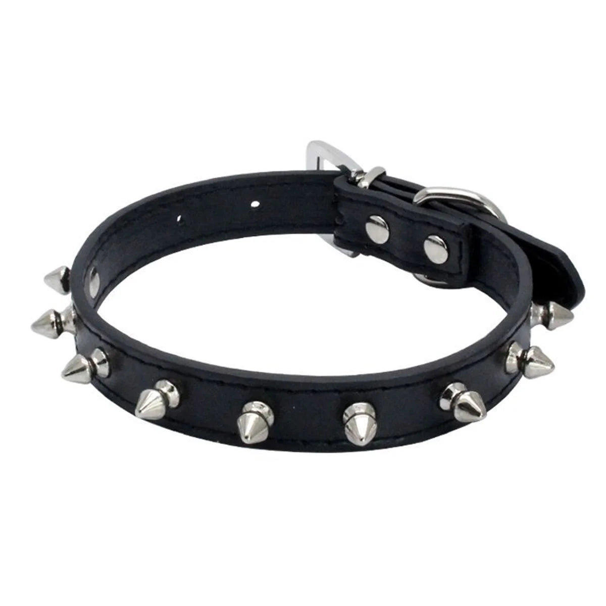 Collier a pointes rock pour chat