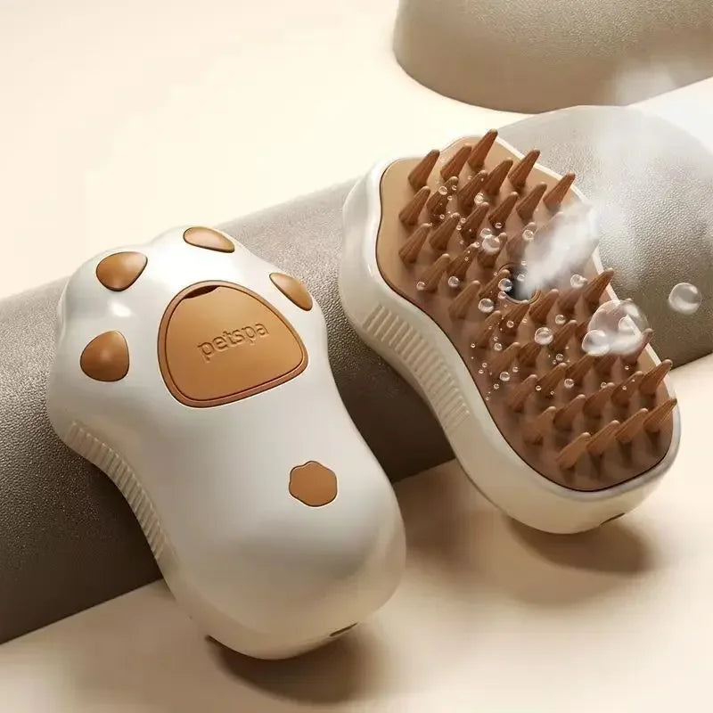 Brosse a vapeur pour chat