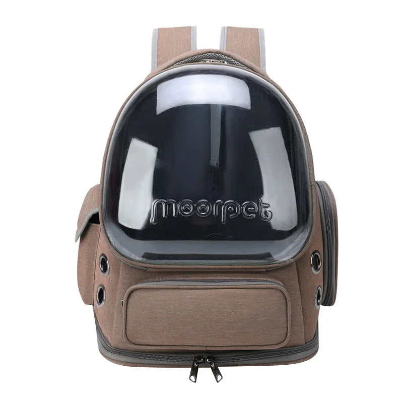 sac de transport transparent coloré pour chat 42*34*27cm