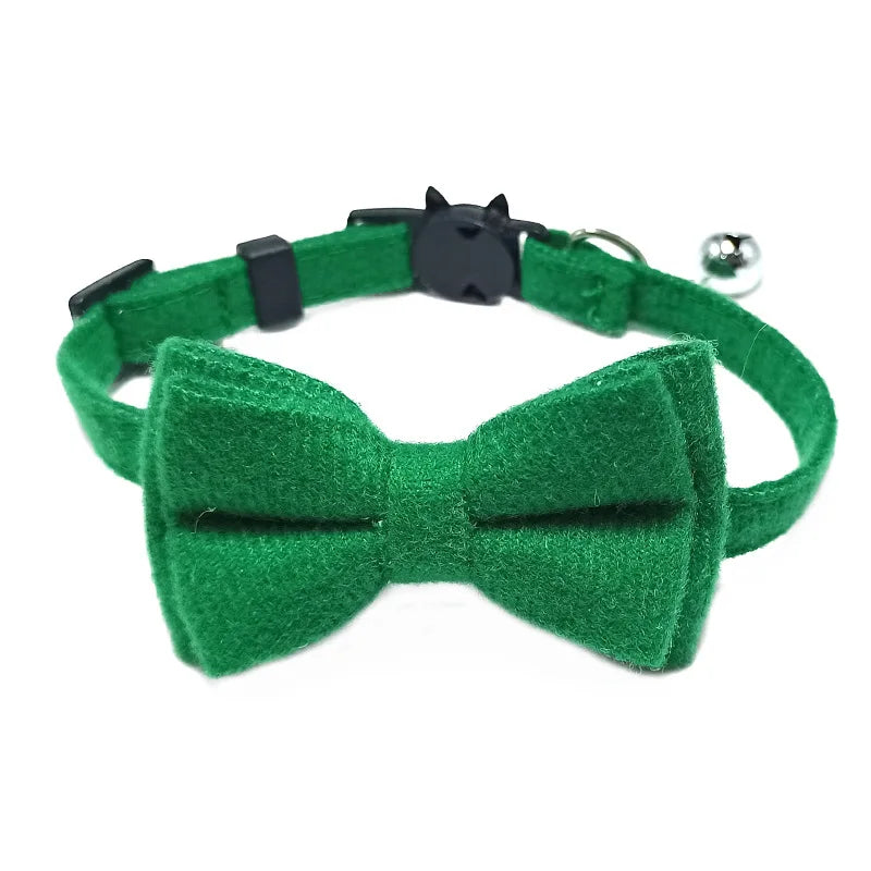 Collier en forme de noeud pour chat