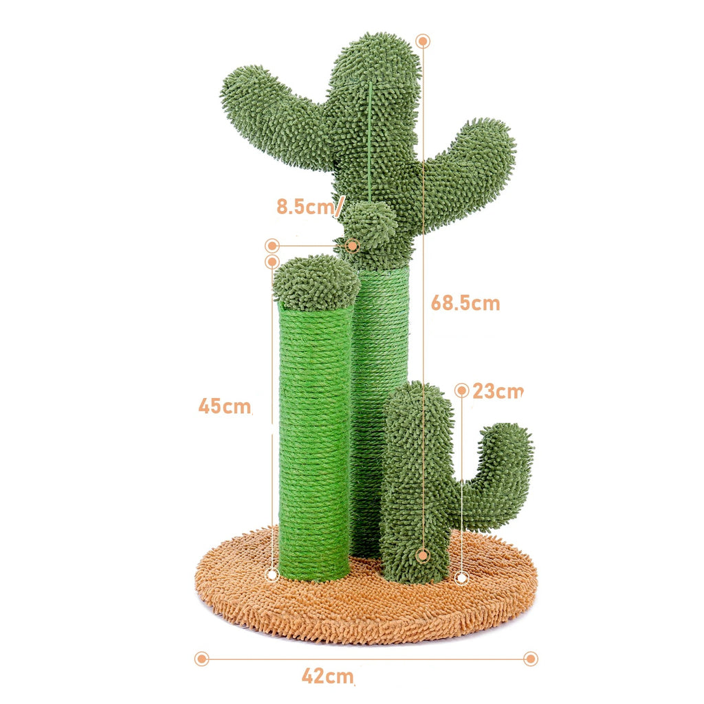 Griffoir pour chat design cactus