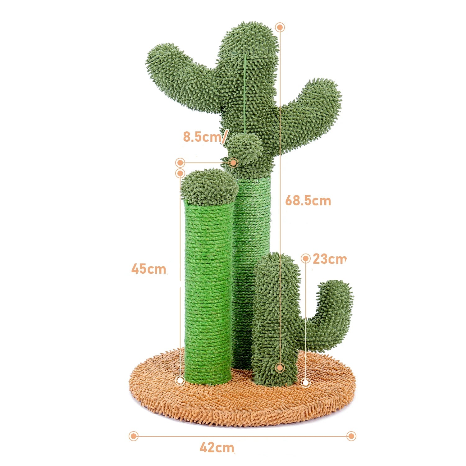 Griffoir pour chat design cactus