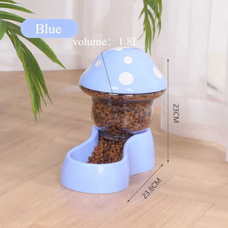 Cat food and water dispenser 