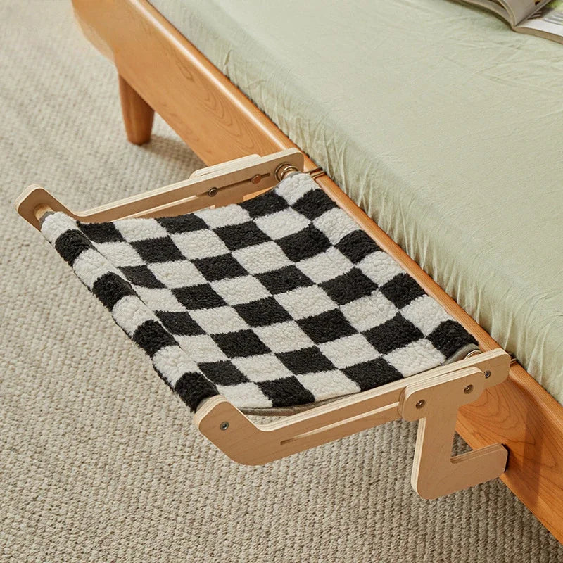 Hamac mural a motif pour chat 34*44cm