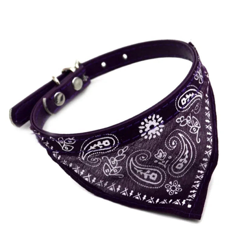 Bandana coloré  ajustable pour chat