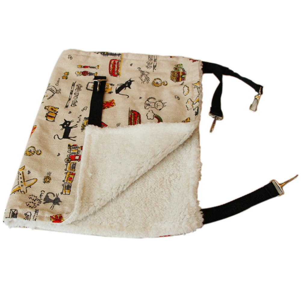 Hamac a motif léopard pour chat