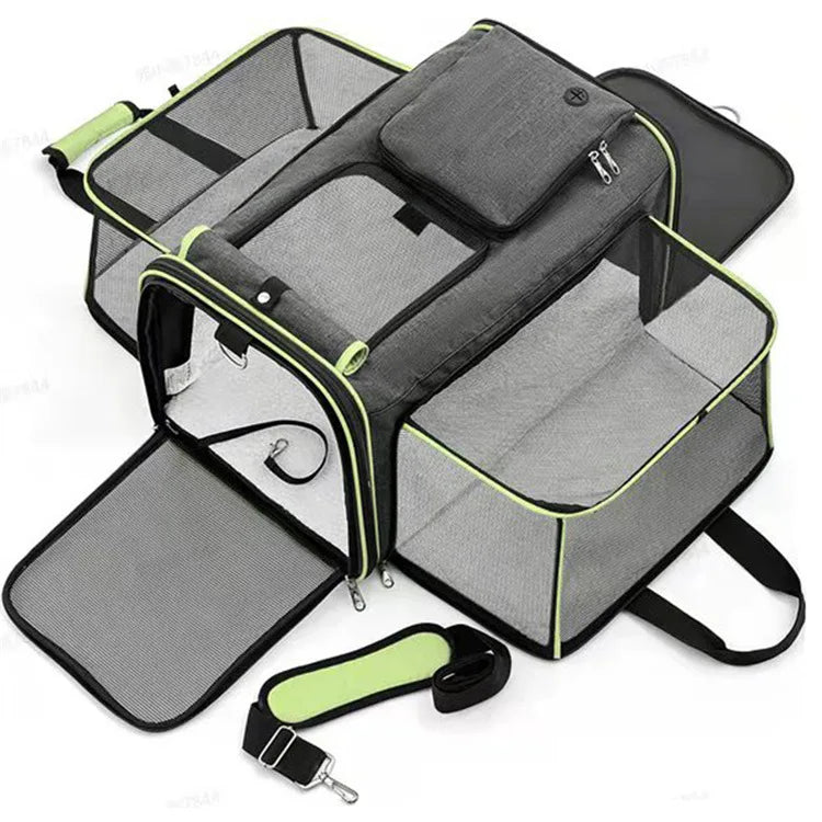 Sac de transport pour chat dépliable 48*31*30cm