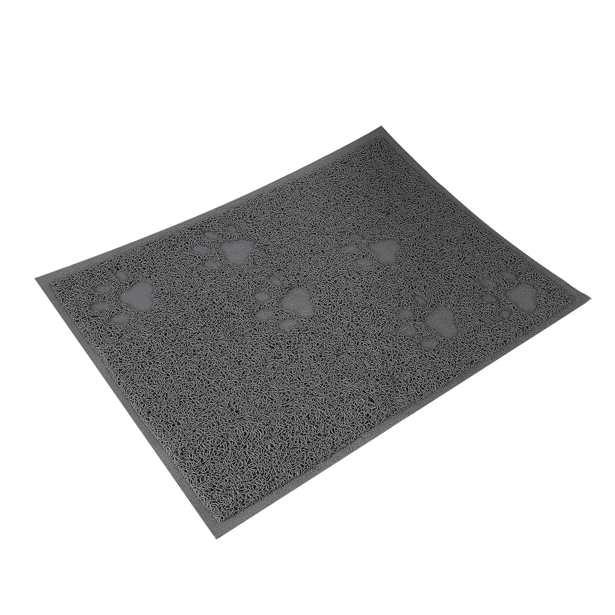 Tapis a litière pour chat avec petit design patte de chat