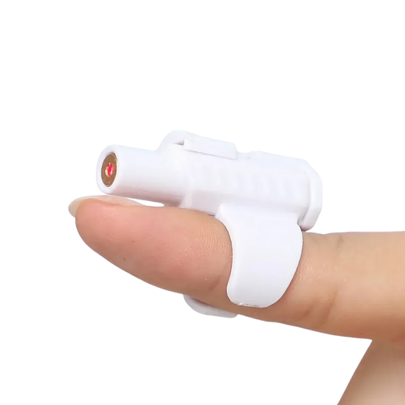 Petit laser a mettre au doigt pour chat