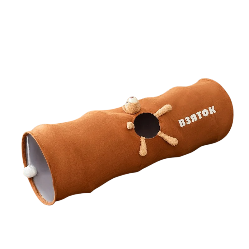 Tunnel interactif pour chat
