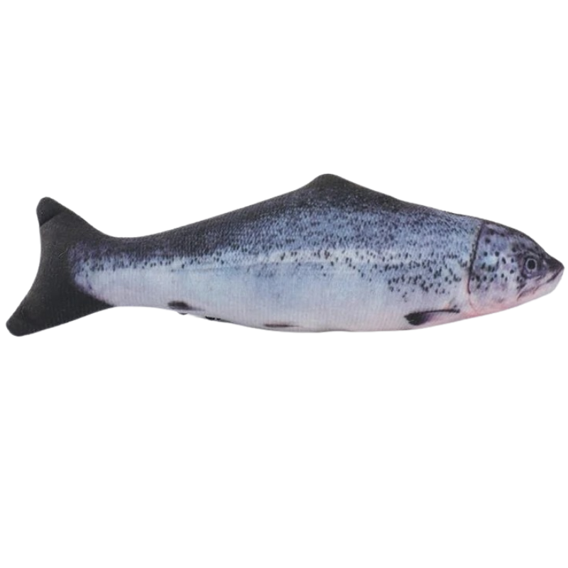 Jouet pour chat poisson