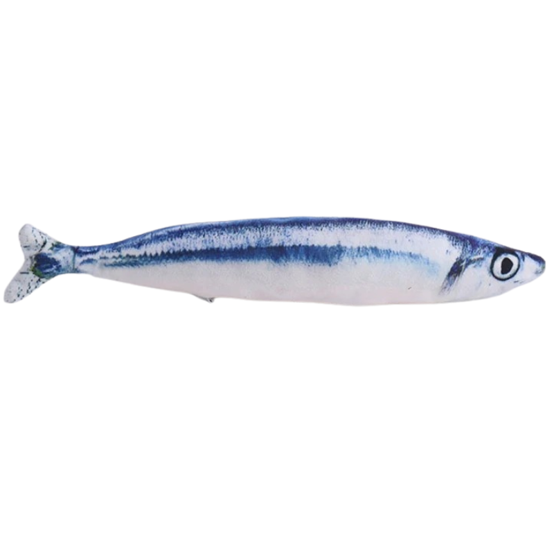 Jouet pour chat poisson