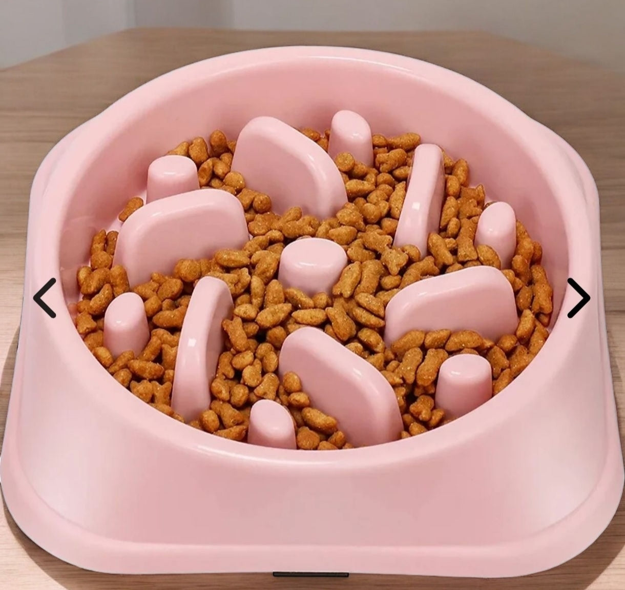 Gamelle coloré  anti-glouton pour chat