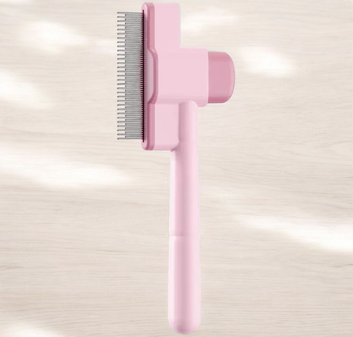 Brosse pour chat pratique couleur rose ou bleu